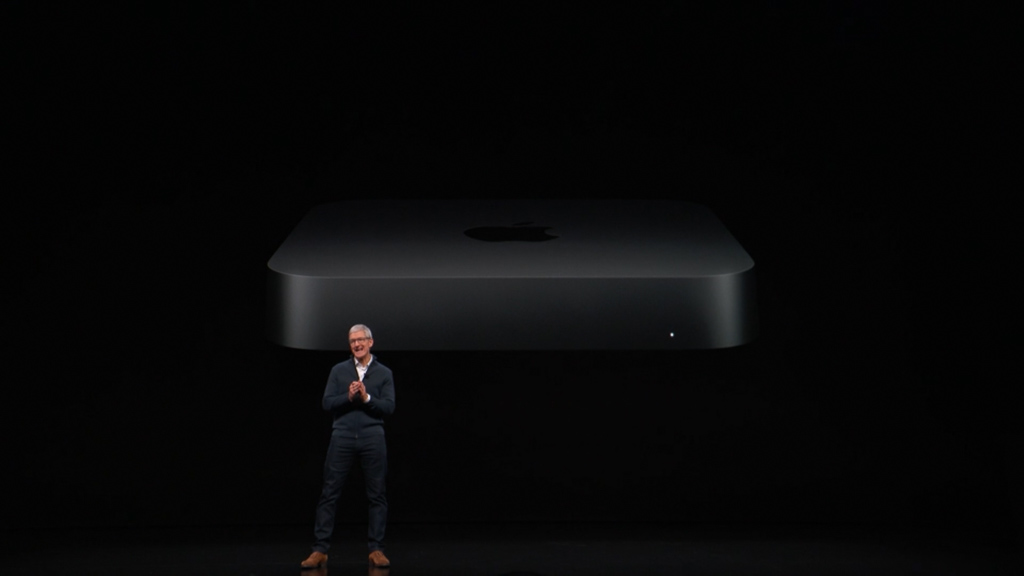 Apple 2018 Mac mini Tim Cook