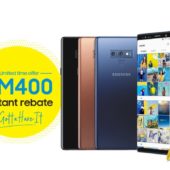 Samsung Galaxy Note9 promo