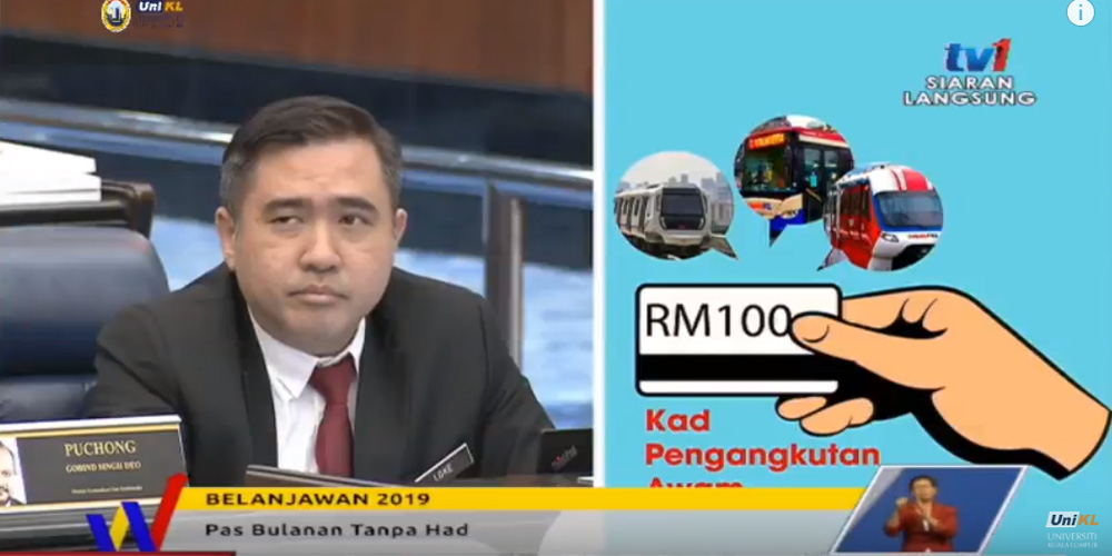 Budget 2019 public transportation