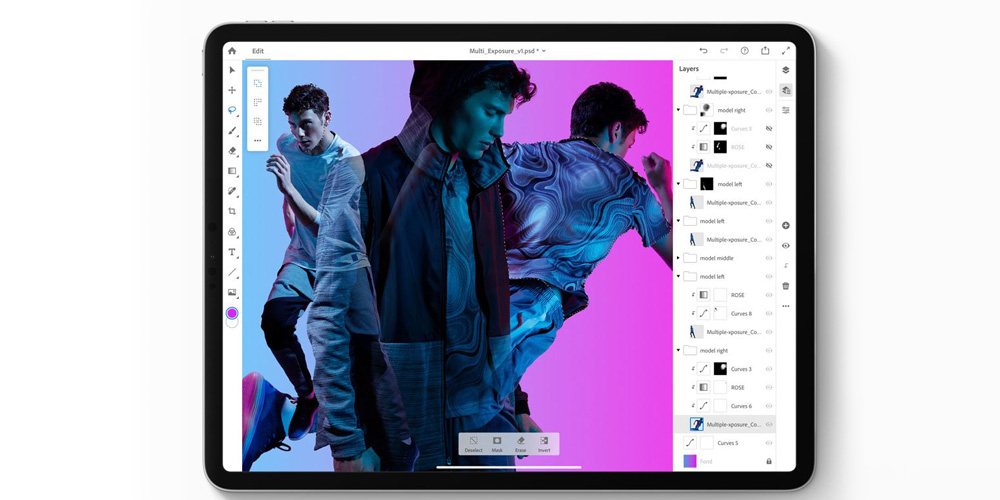 ipad pro photoshop hero |