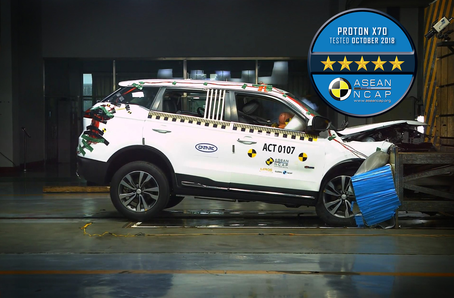 Proton X70 ASEAN NCAP