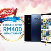 Galaxy Note9 MYR400 rebate