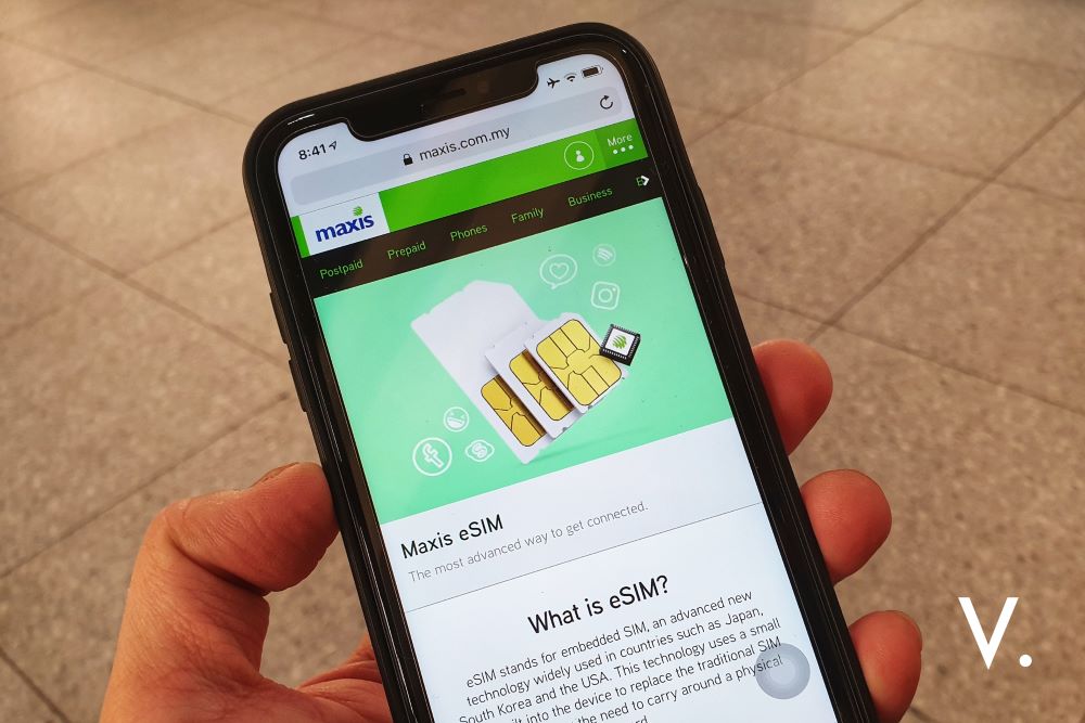 Maxis eSIM