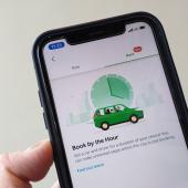 GrabCar rent by the hour