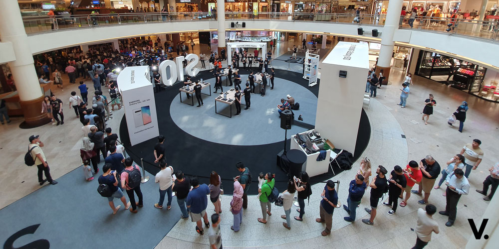Samsung Galaxy S10 road show