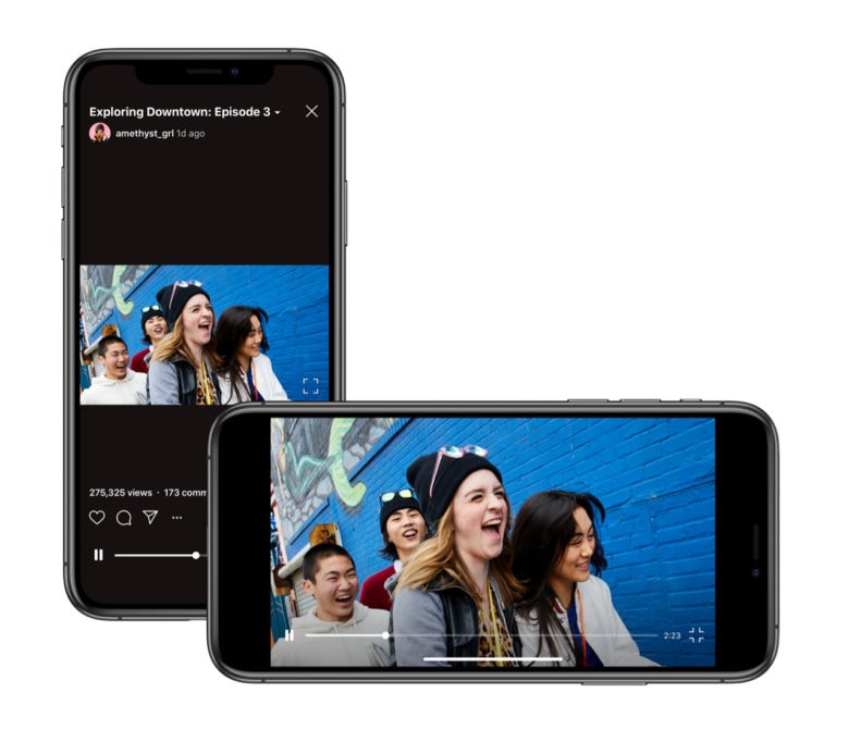 IGTV landscape videos
