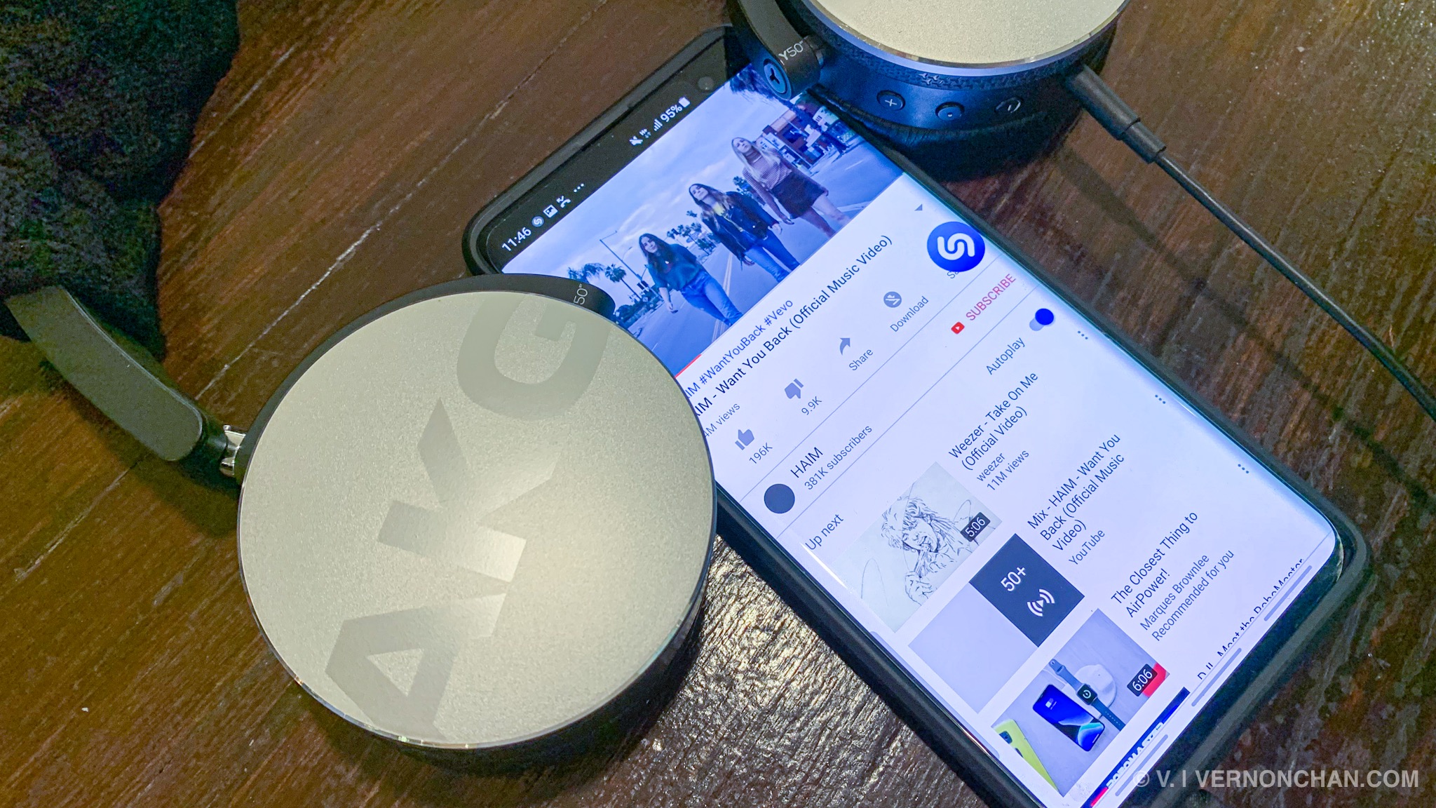 Pop-up Shazam Android