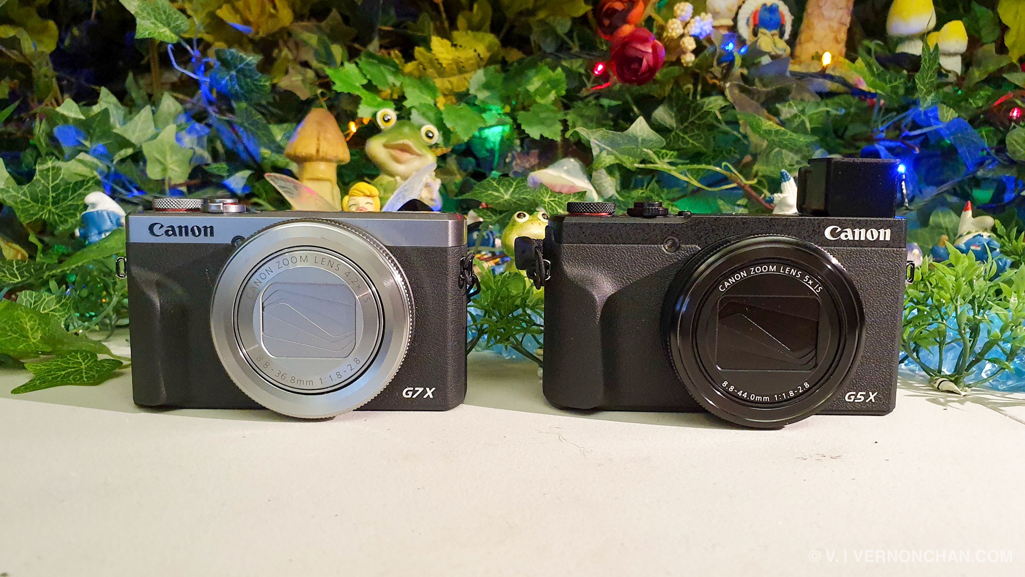 Canon Powershot G7 X Mark III + G5 X Mark II