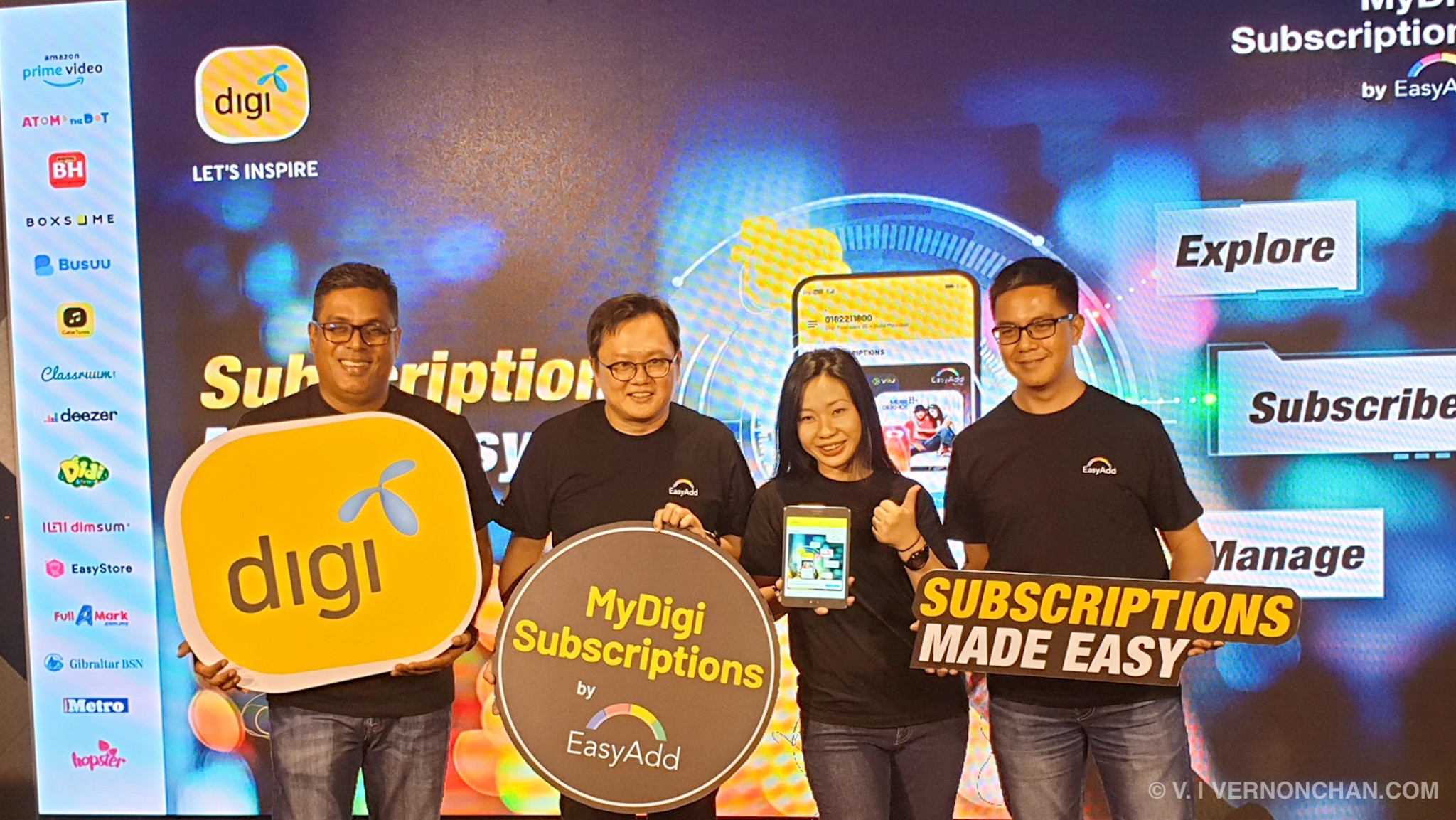 MyDigi Subscriptions by EasyAdd