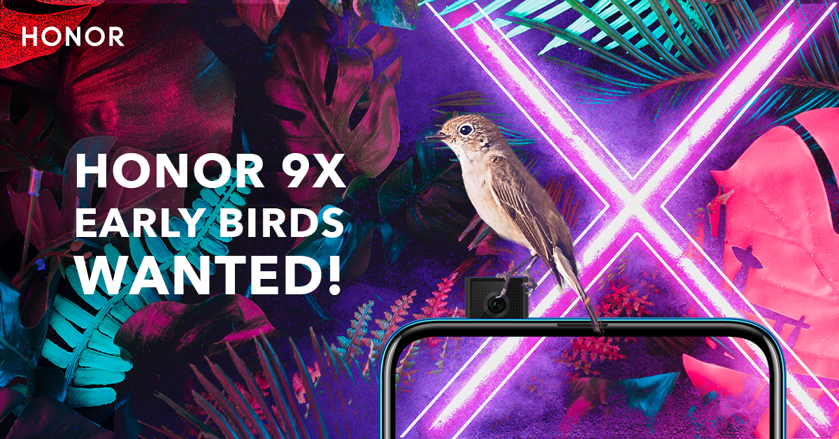 honor 9X Early Access Program