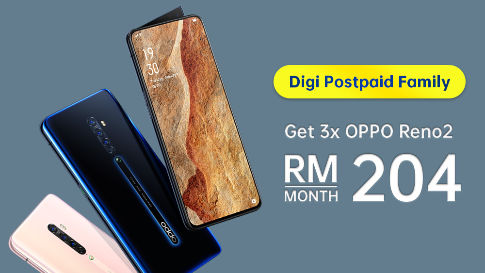 OPPO Reno2 Digi Postpaid Family