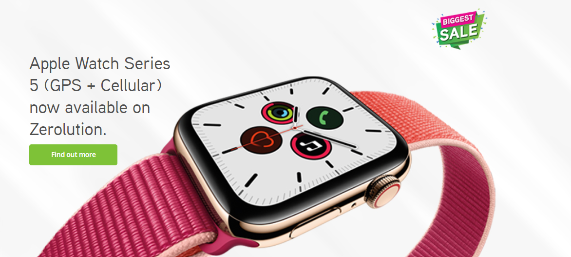 Maxis Zerolution Apple Watch Series 5