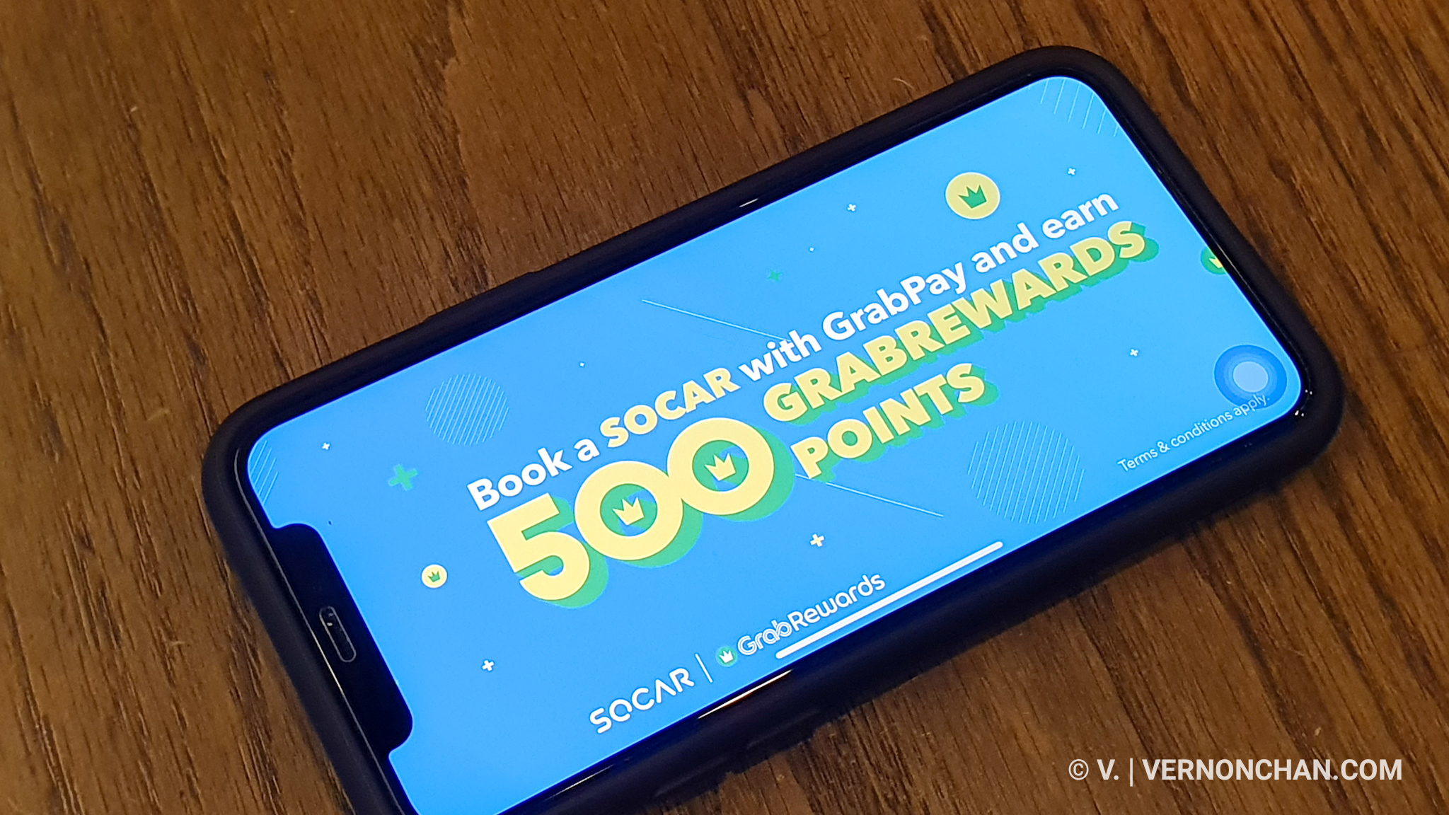 SOCAR GrabRewards promo