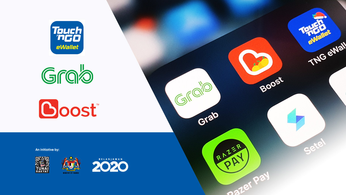 e-Tunai Rakyat e-wallets compared