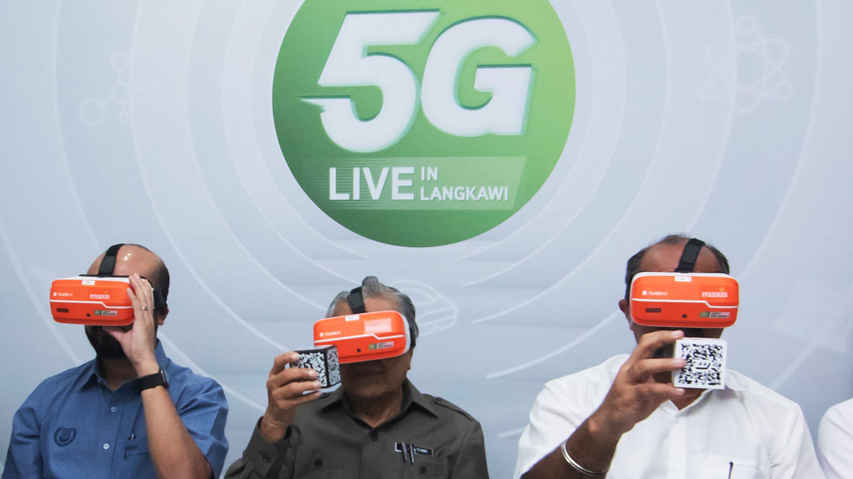 Maxis eKelas 5G VR learning