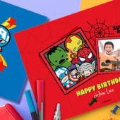 Photobook Marvel greeting cards