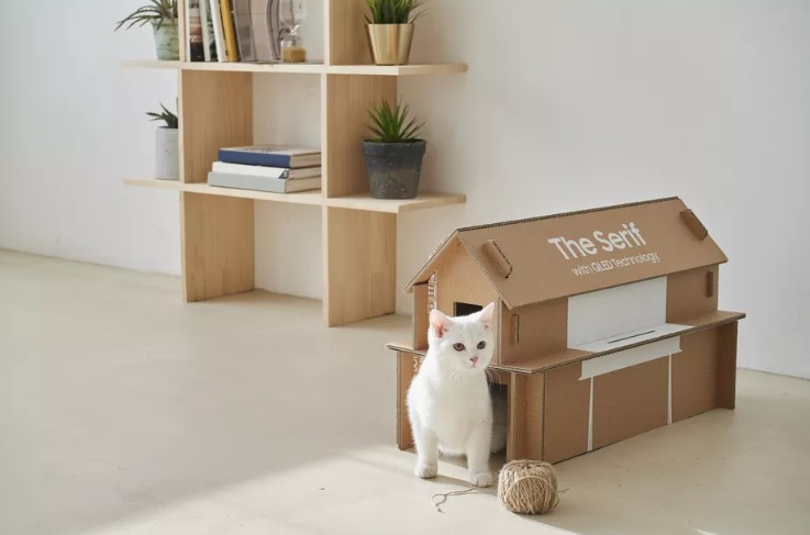 Samsung TV eco-friendly packaging
