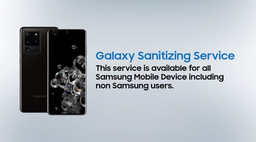 Samsung Galaxy Sanitising Service