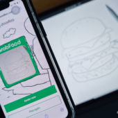 GrabFood Delivery Doodles