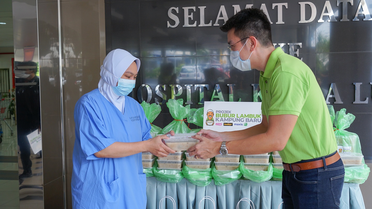 Maxis Projek Bubur Lambuk Kampung Baru