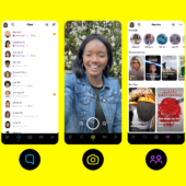 Snapchat Action Bar