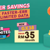 U Mobile Giler Unlimited GX38