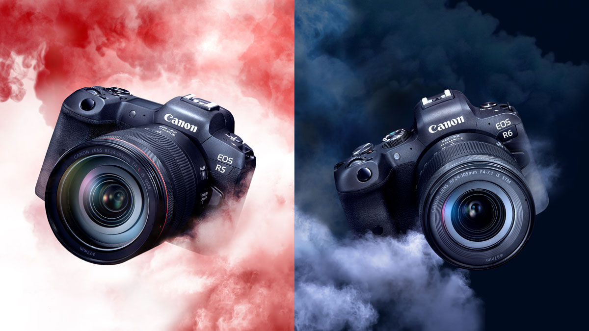 Canon EOS R5 and R6