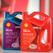 Shell Helix Power + Shell Helix Protect