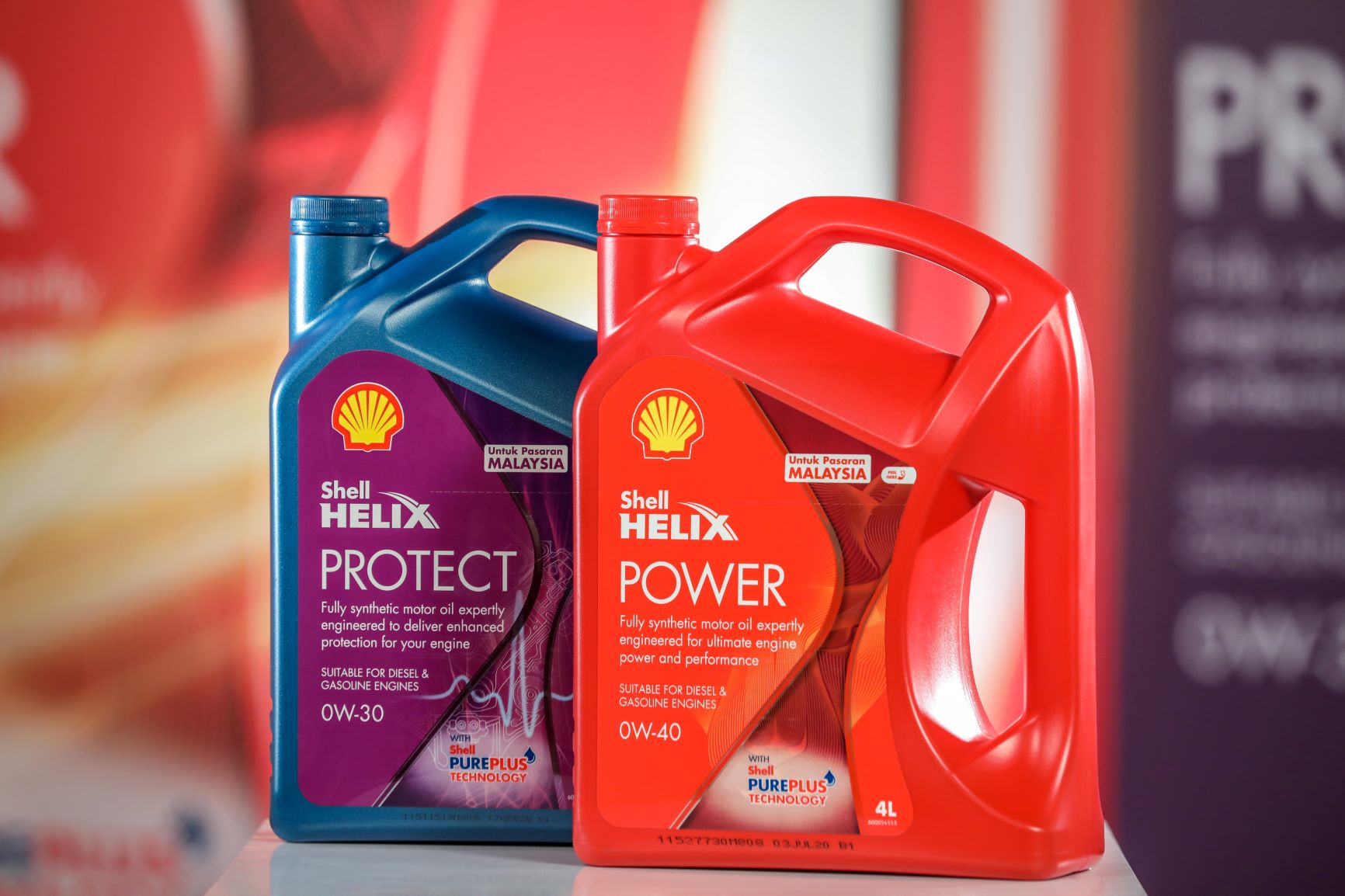 Shell Helix Power + Shell Helix Protect