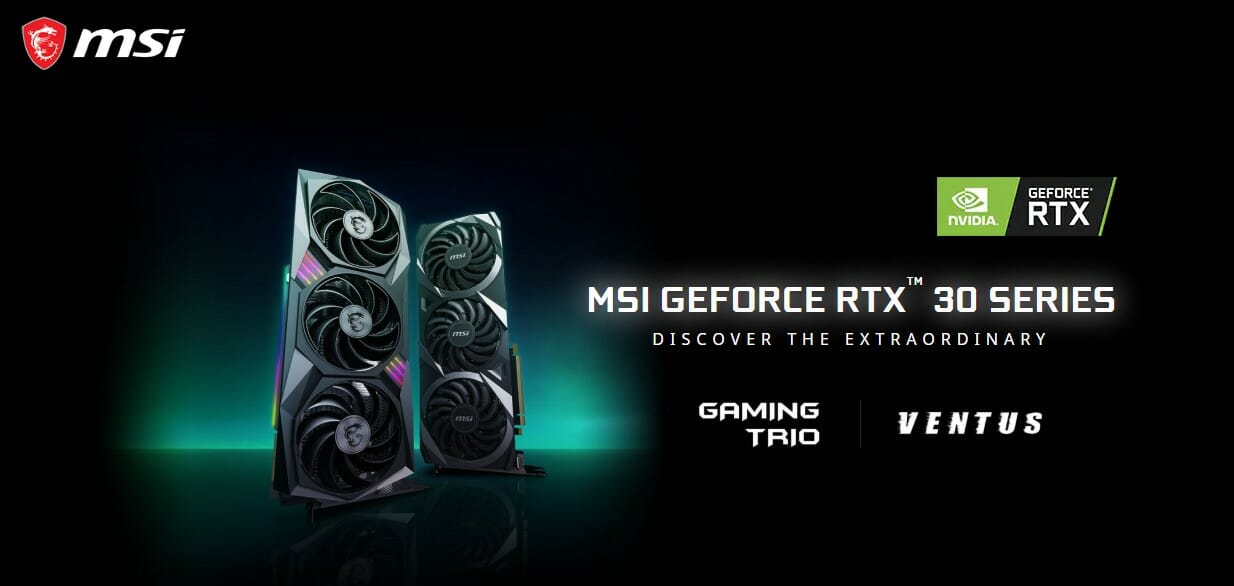 MSI GeForce RTX 30 Series