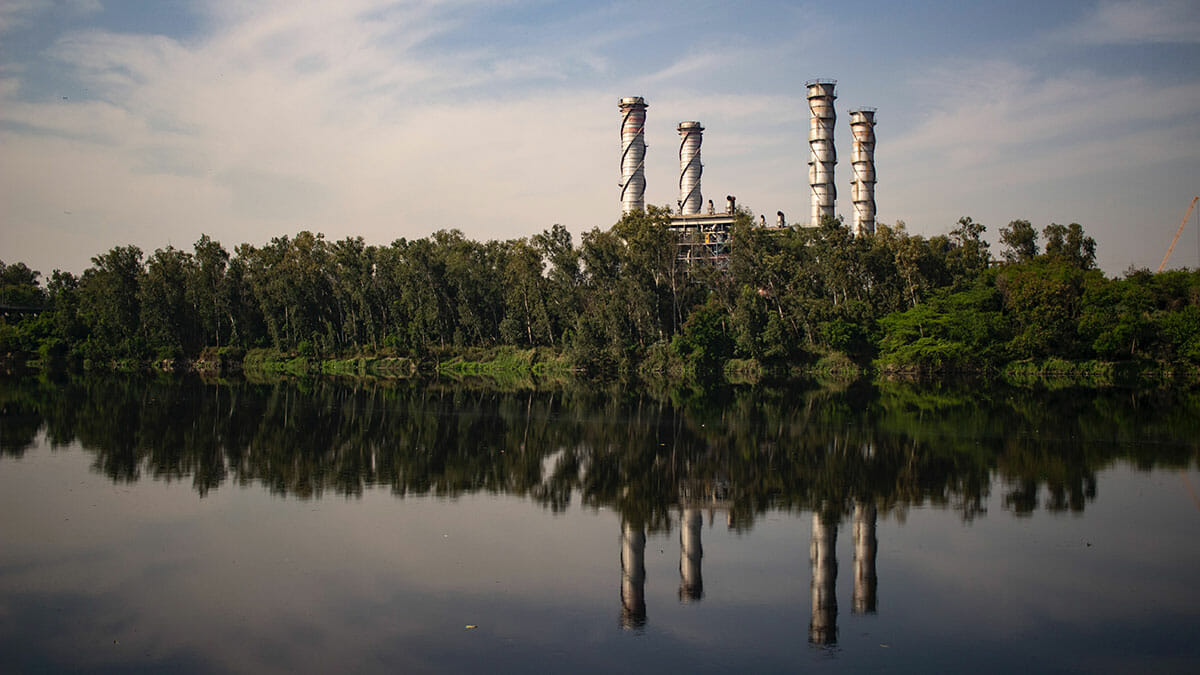 Water pollution