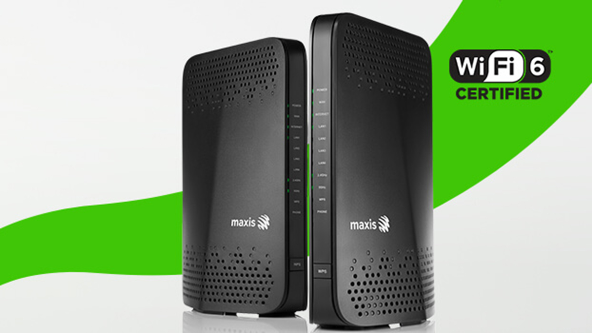 Maxis Wi-Fi 6 router