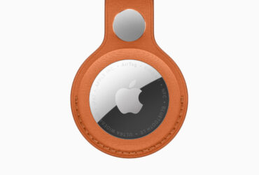 Apple AirTag 2 in finewoven key ring