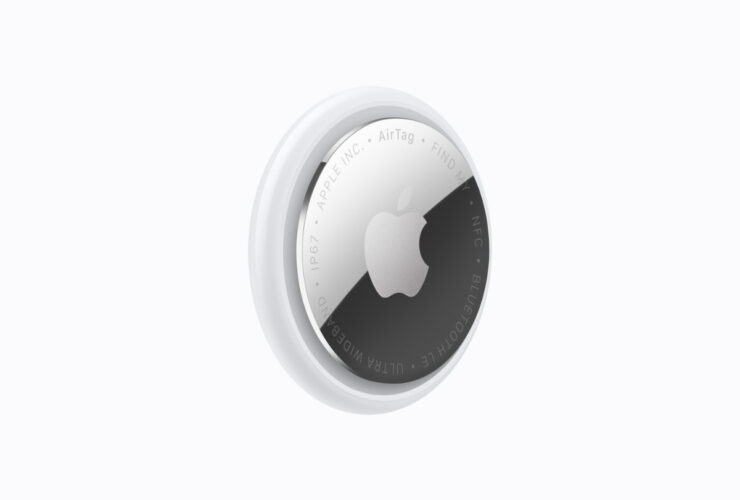 Apple AirTag 2 side view