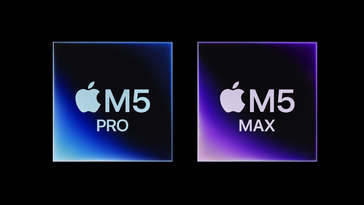 Apple M5 Pro vs M5 Max chips
