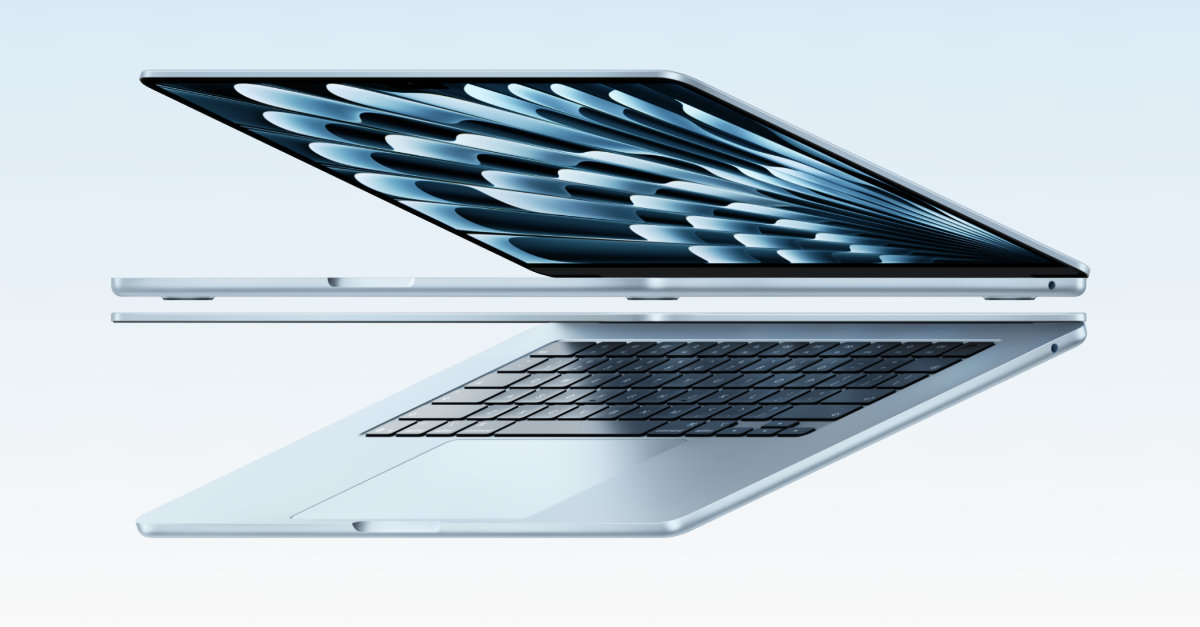 Apple MacBook Air M5 hero view
