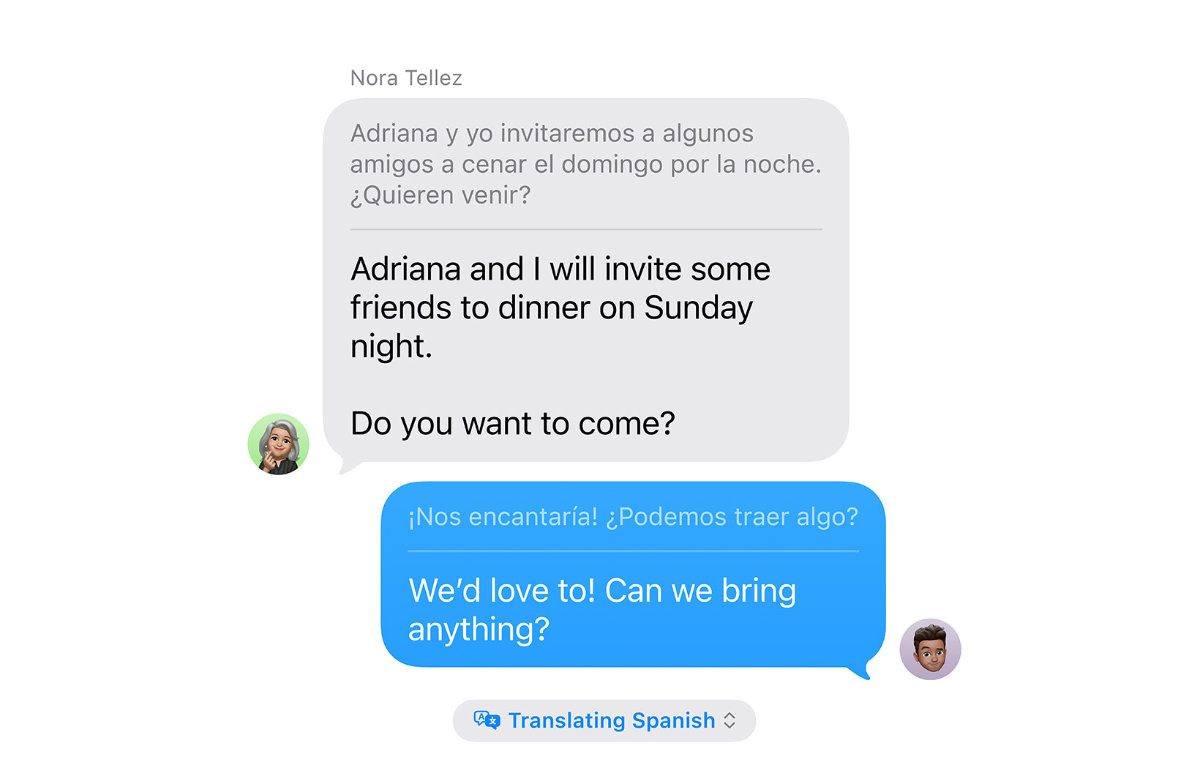 Apple Intelligence Live Translation