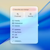 Apple Intelligence Writing Tools