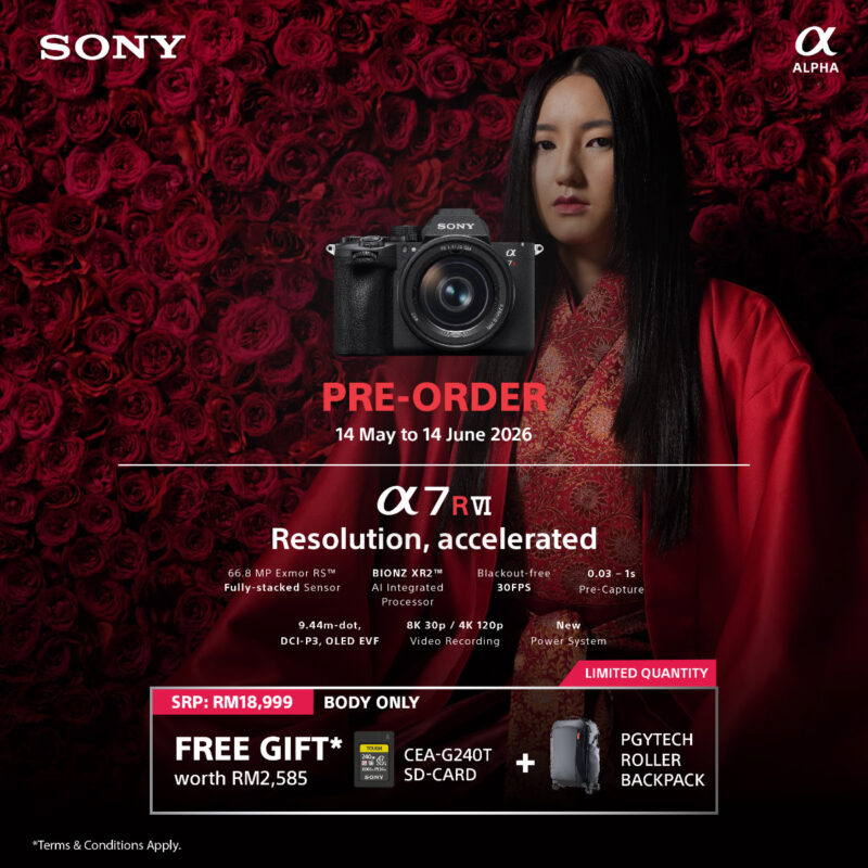 Sony A7R VI pre-order promo