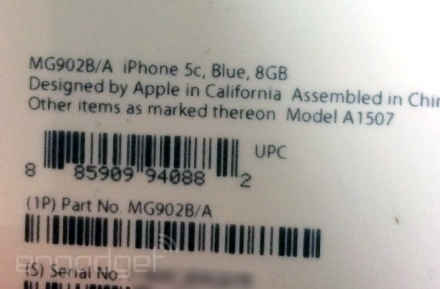 8GB iPhone 5c