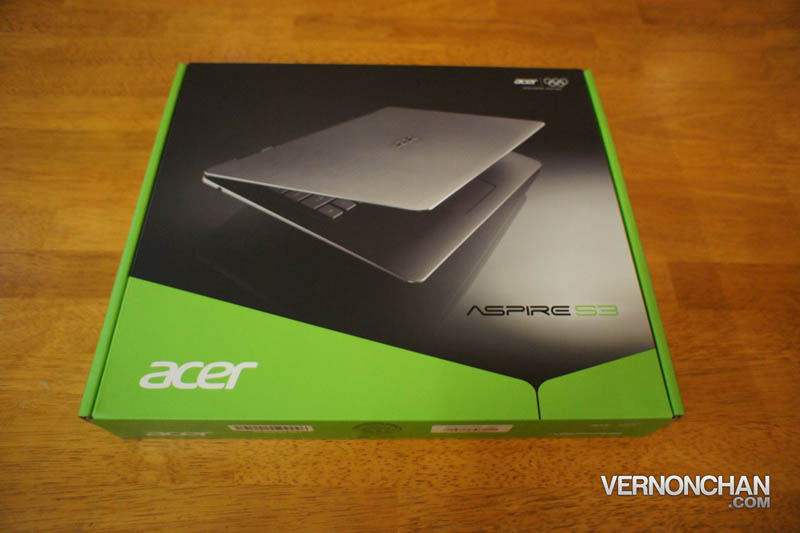 Acer Aspire S3 feature |