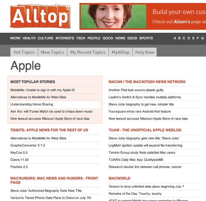 Apple Alltop |