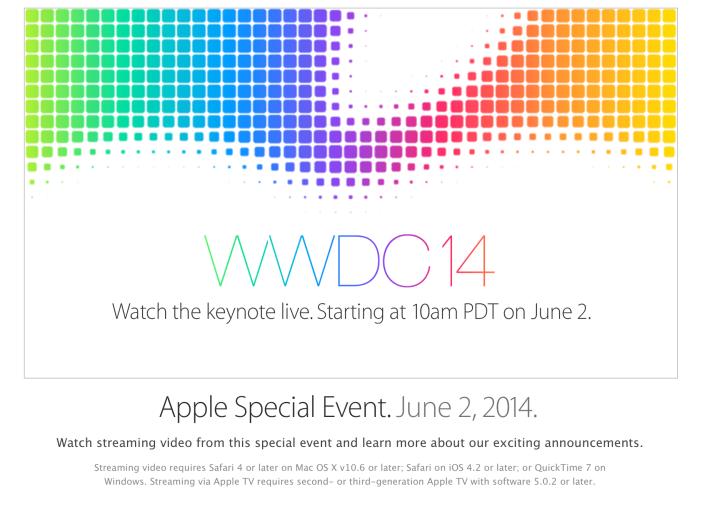 AppleWWDC2014