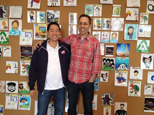 David Ko, chief mobile officer, Zynga & Dan Porter, CEO, OMGPOP