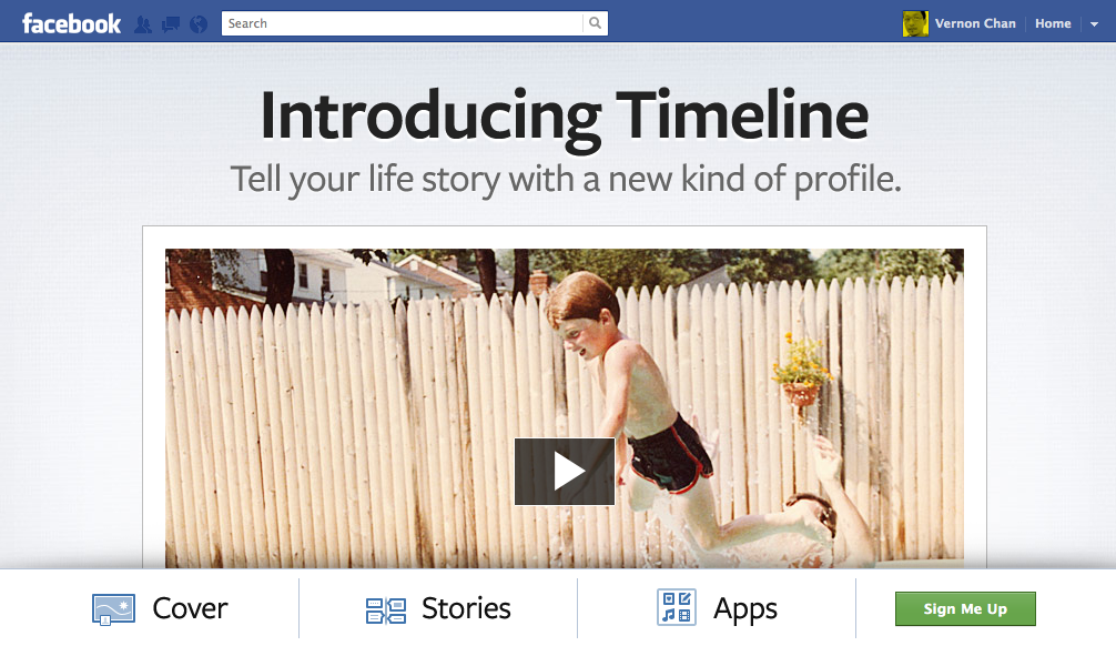 Facebook-Timeline