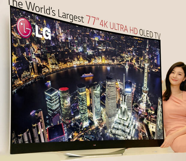 LG 77-inch OLED TV