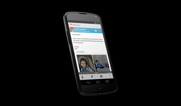 Google Nexus 4. Image credit: Google