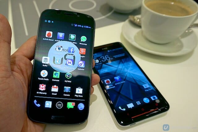 Ninetology U9X1 vs HTC Butterfly S 9
