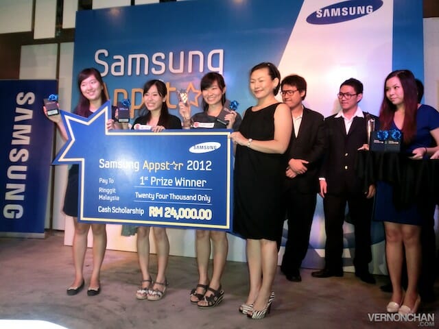 Samsung AppStar 2012 Finale
