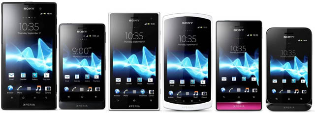 Sony Xperia family